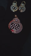 ✨ Ammaira's Rose Gold Plated AAA AD Zirconia Pendant Set ✨