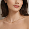 Rose Gold Chain Hasli | Minimal Jewellery