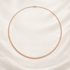 Rose Gold Chain Hasli | Minimal Jewellery